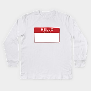 hello Kids Long Sleeve T-Shirt